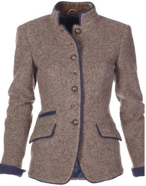 Victoria® – Elegante Cardigan met Hoge Kraag